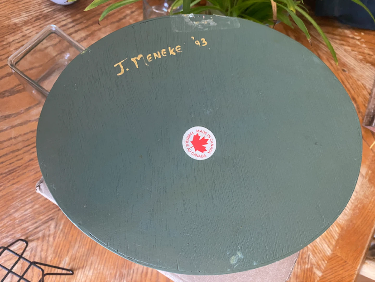Hand-Painted Floral Toleware Tray - photo 3