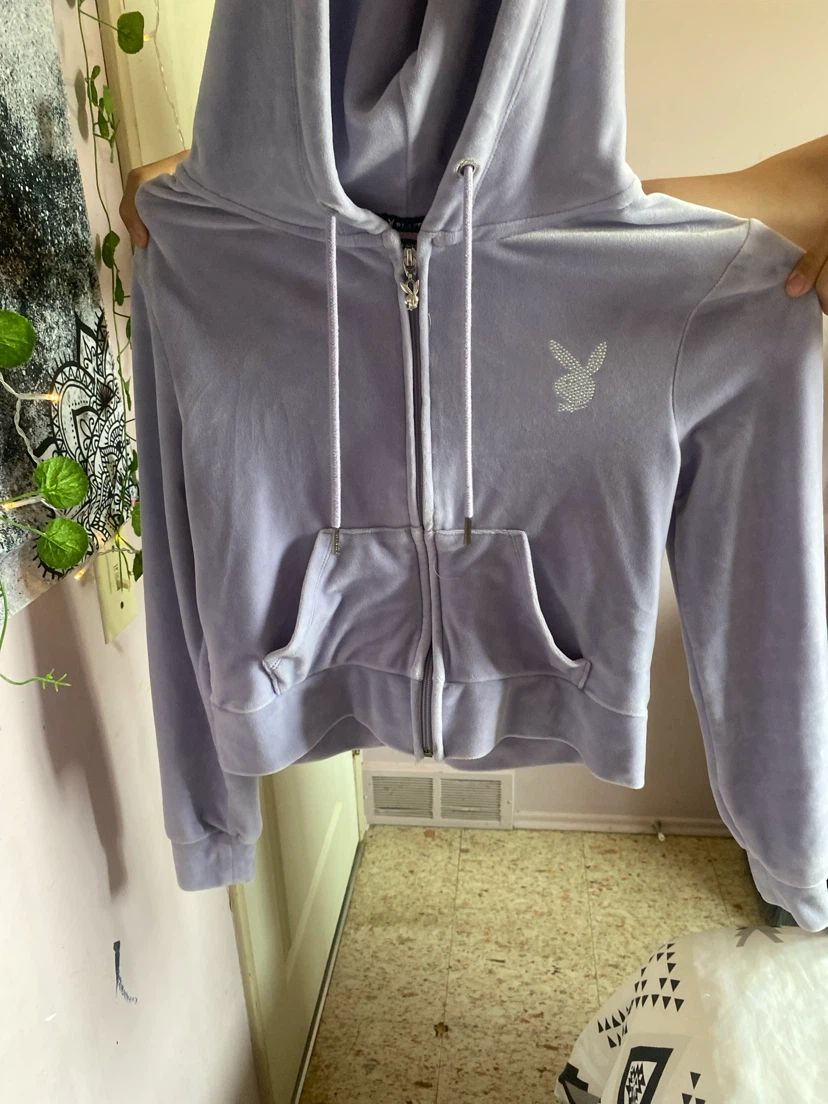 Playboy Velour Tracksuit Set - photo 3