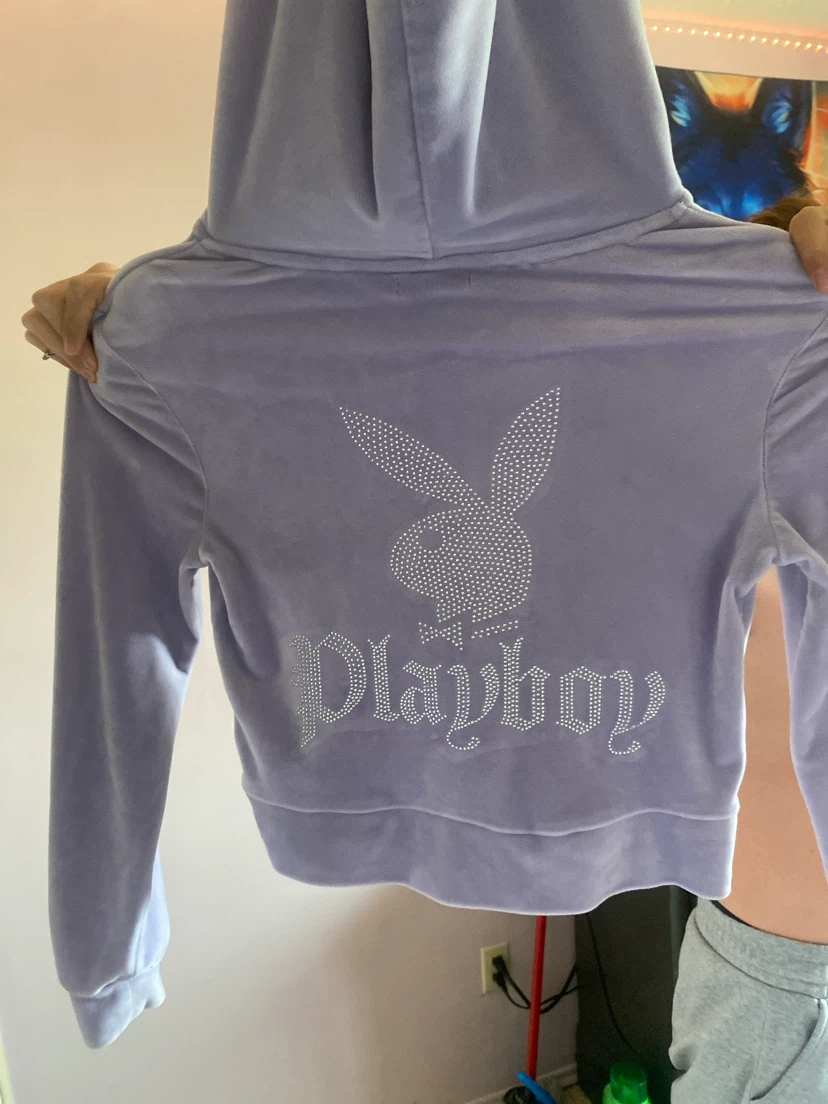 Playboy Velour Tracksuit Set - photo 4