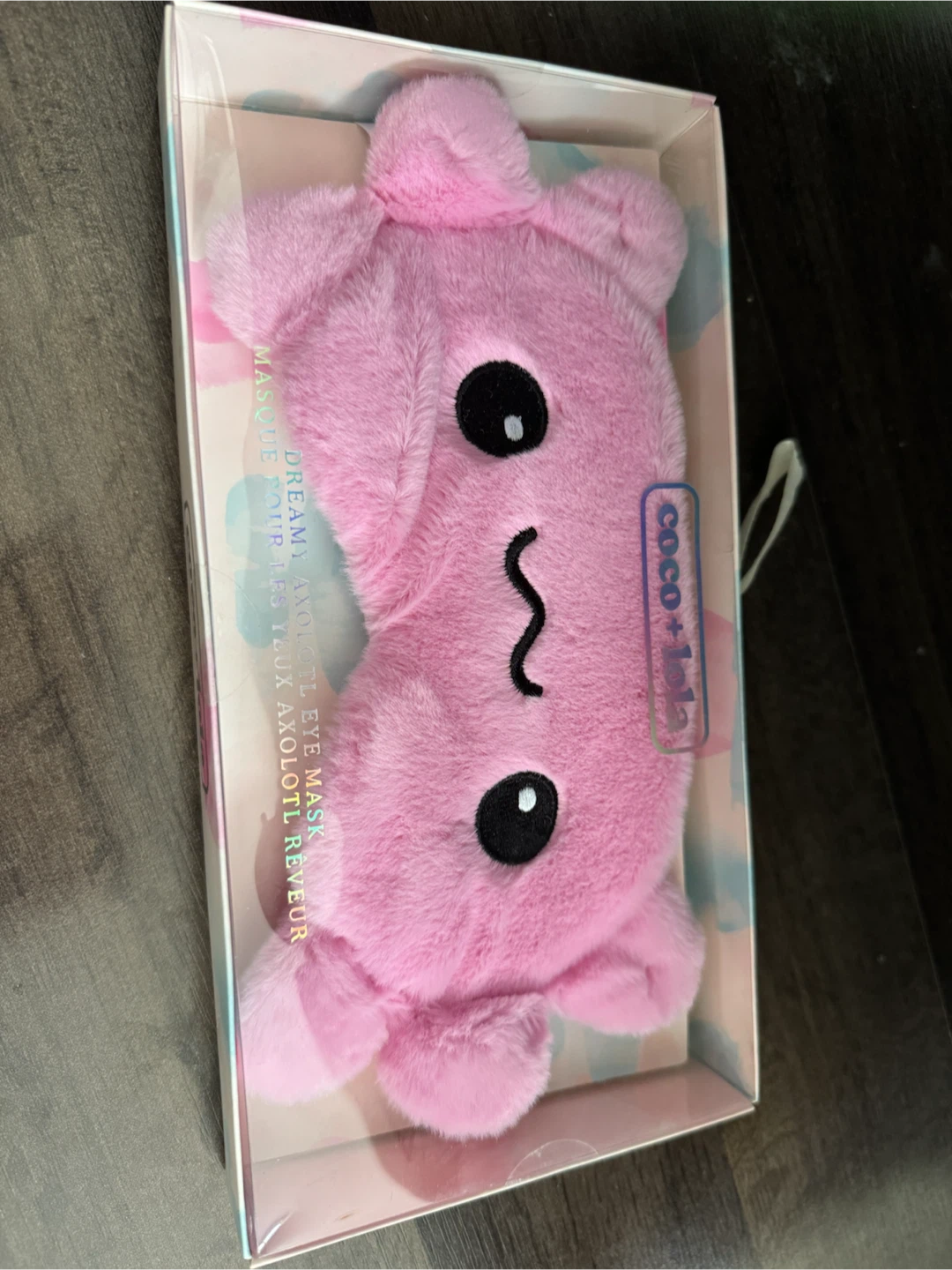 Coco + Lola Dreamy Axolotl Eye Mask