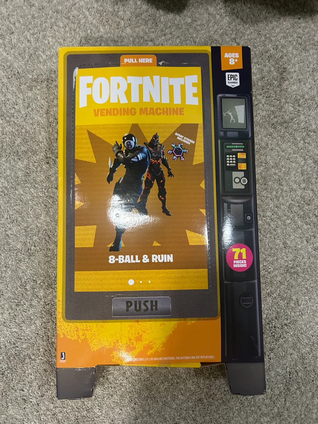 Fortnite Vending Machine Playset with Figures
