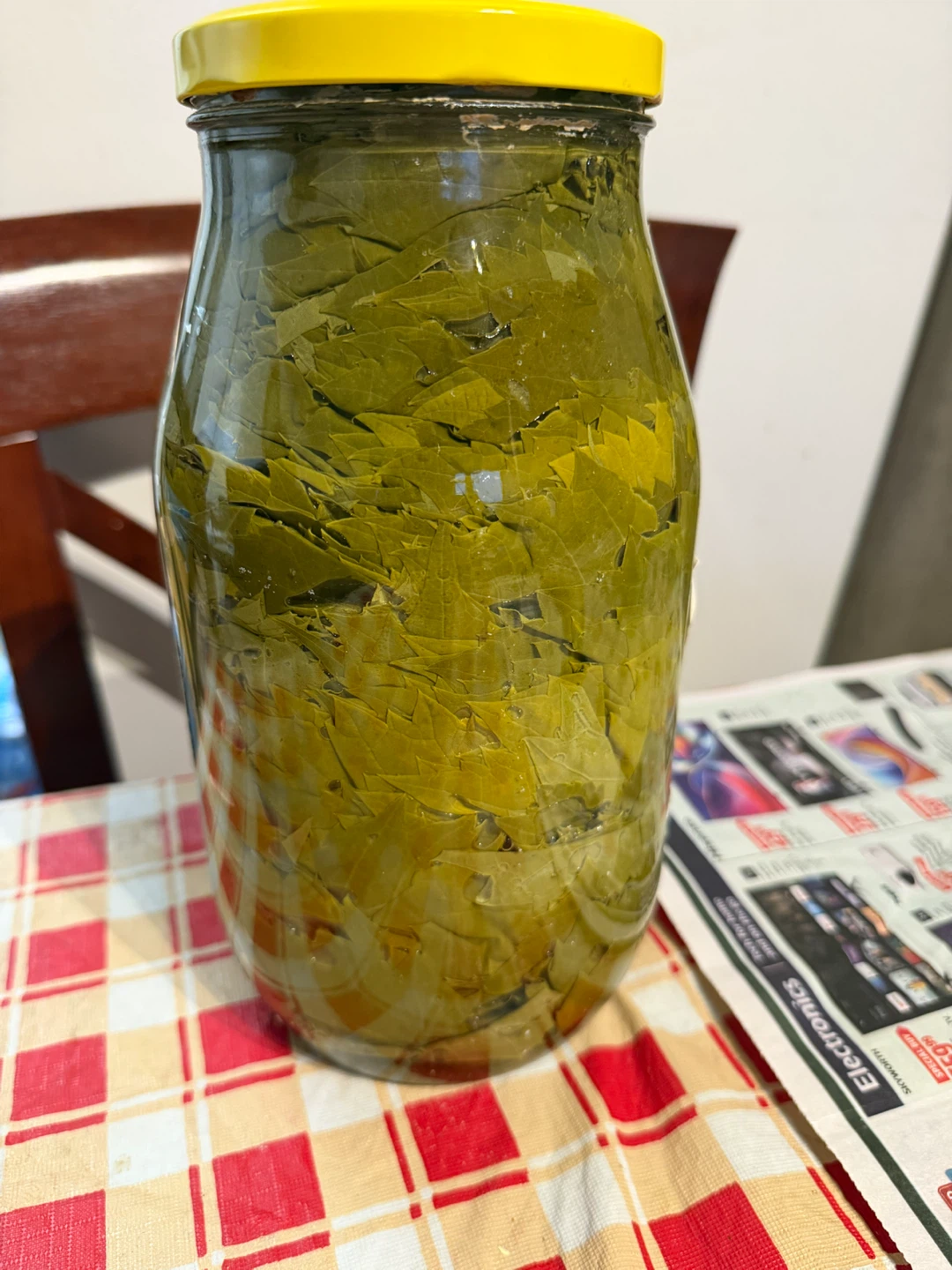 Jar of Grape Leaves