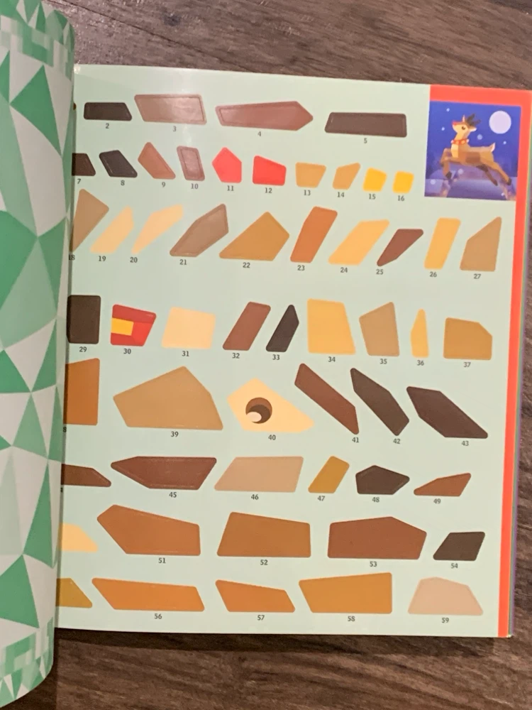 NEW BOOK Paint by Sticker Kids: Holly Jolly Christmas - photo 4
