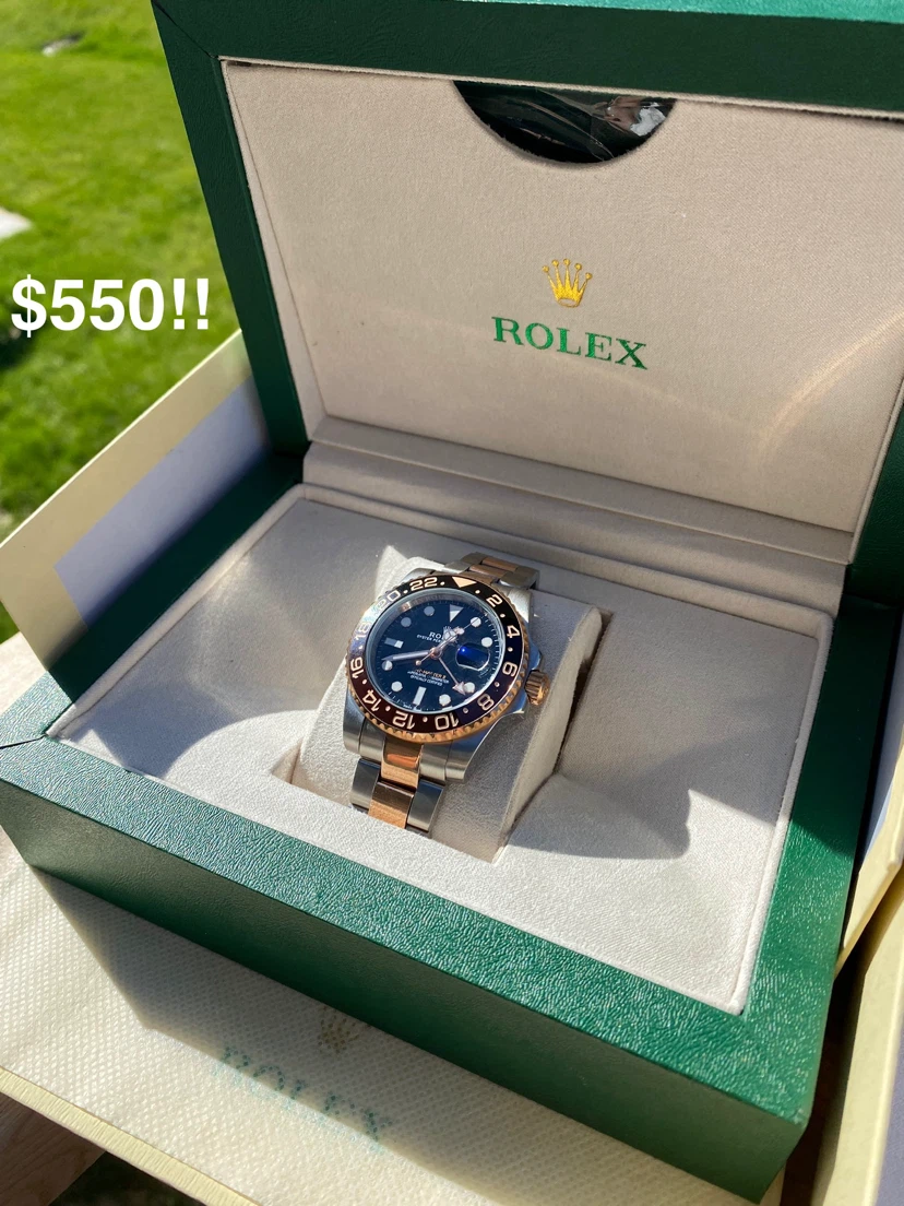 Rootbeer GMT Master II 18K rose gold plated