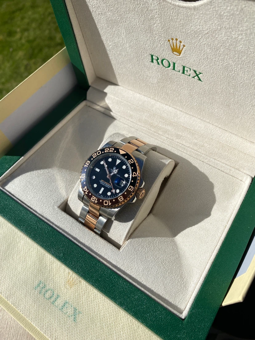 Rootbeer GMT Master II 18K rose gold plated - photo 2