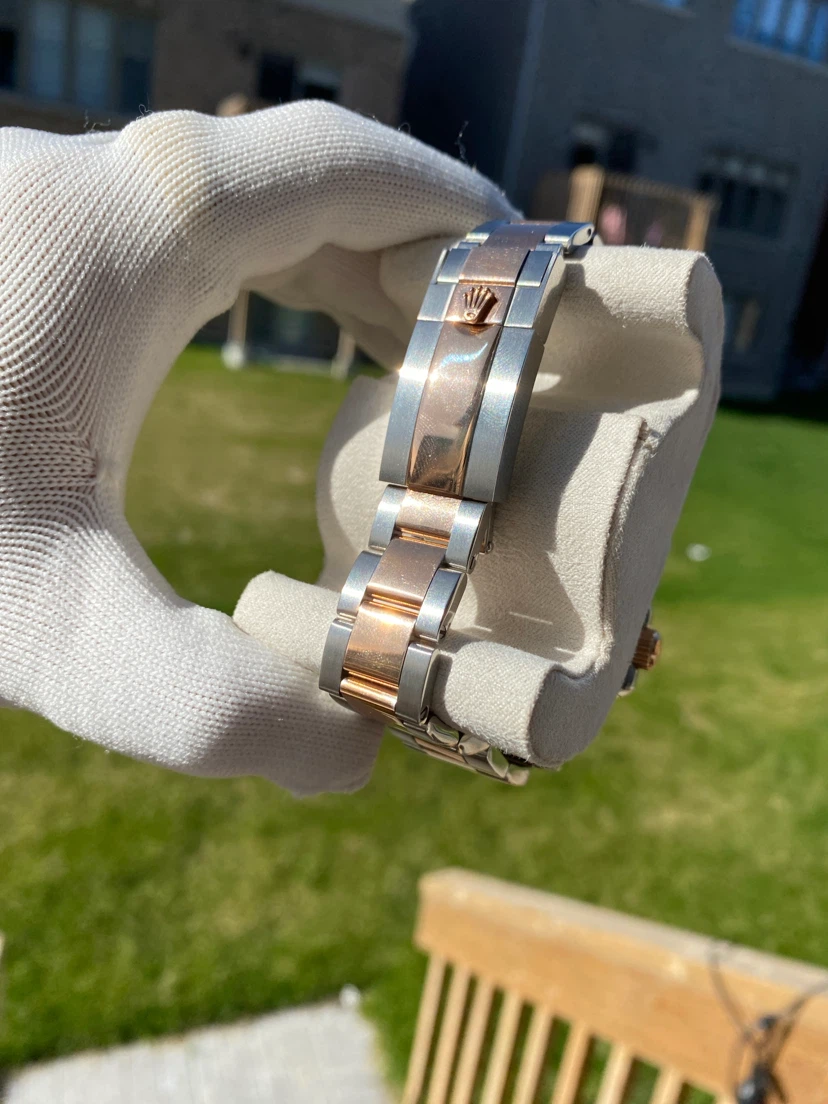 Rootbeer GMT Master II 18K rose gold plated - photo 5