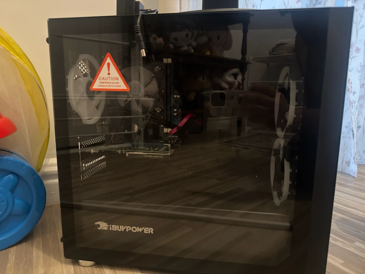 iBUYPOWER Computer Case with some parts