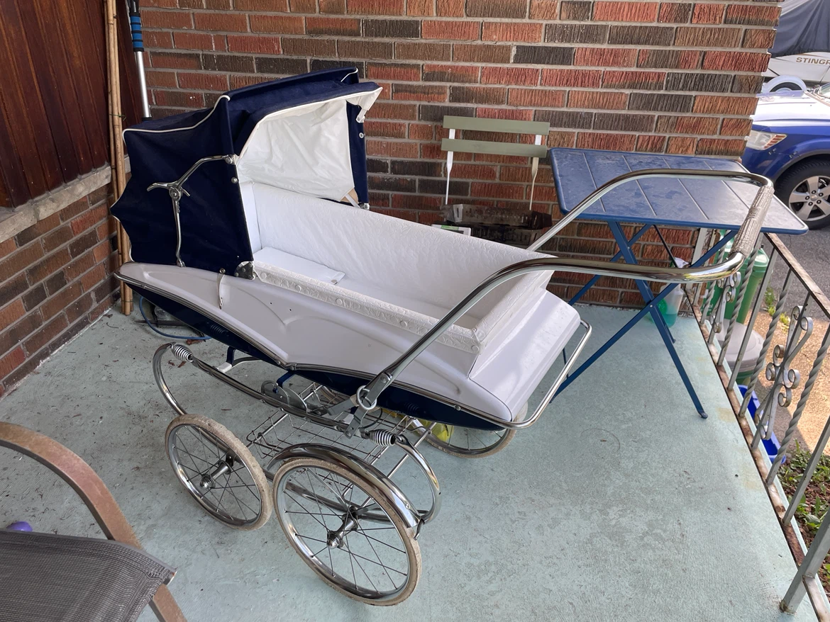 Vintage Thistle Pram