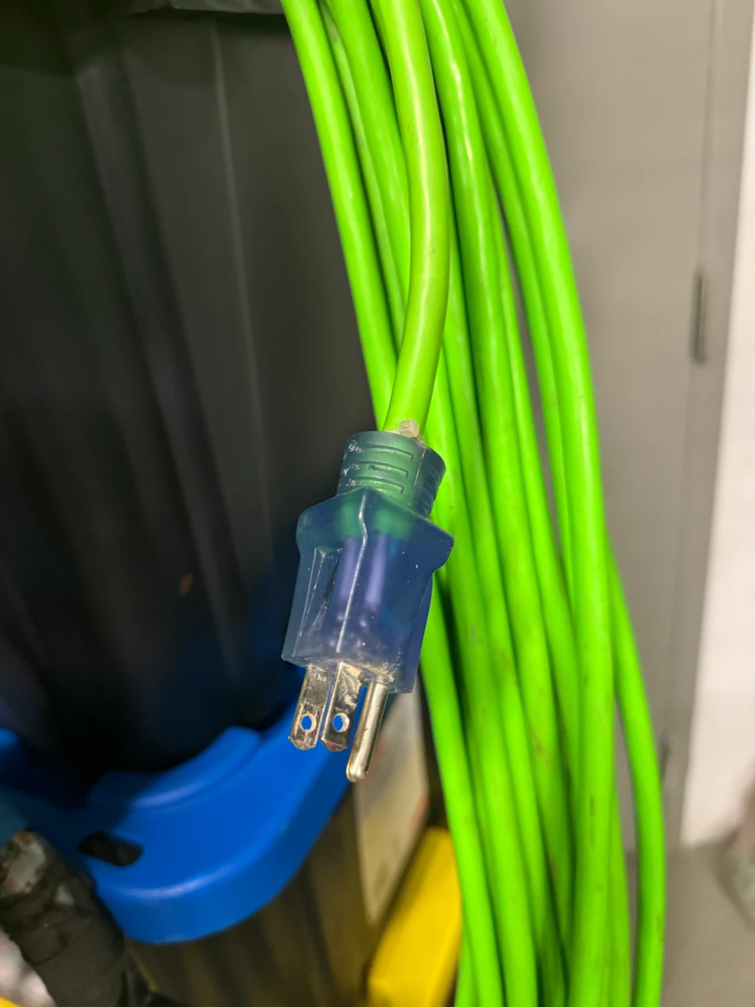 Bright Green Extension Cord 12G - photo 3
