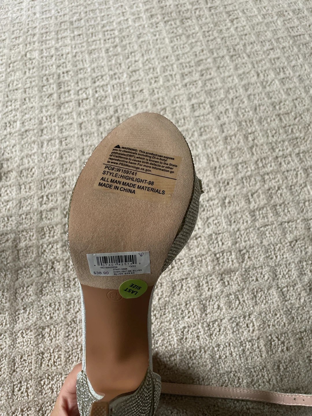 Silver heels - photo 5