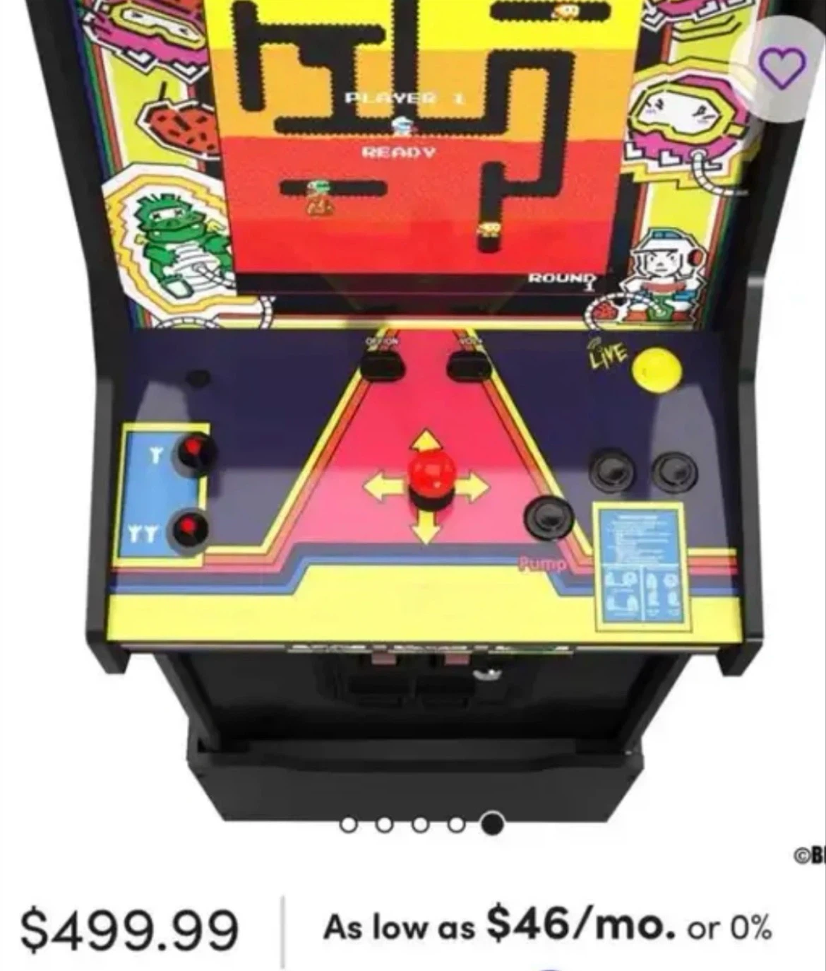 Arcade1Up Dig Dug Legacy Edition Arcade w/ Riser - photo 4