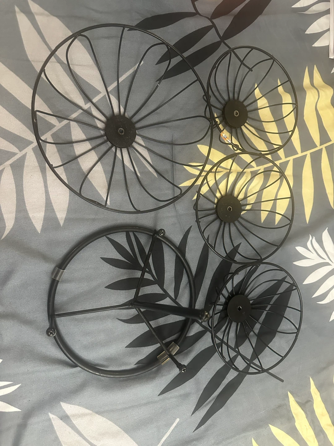 3-Tier Black Wire Fruit Basket - photo 4