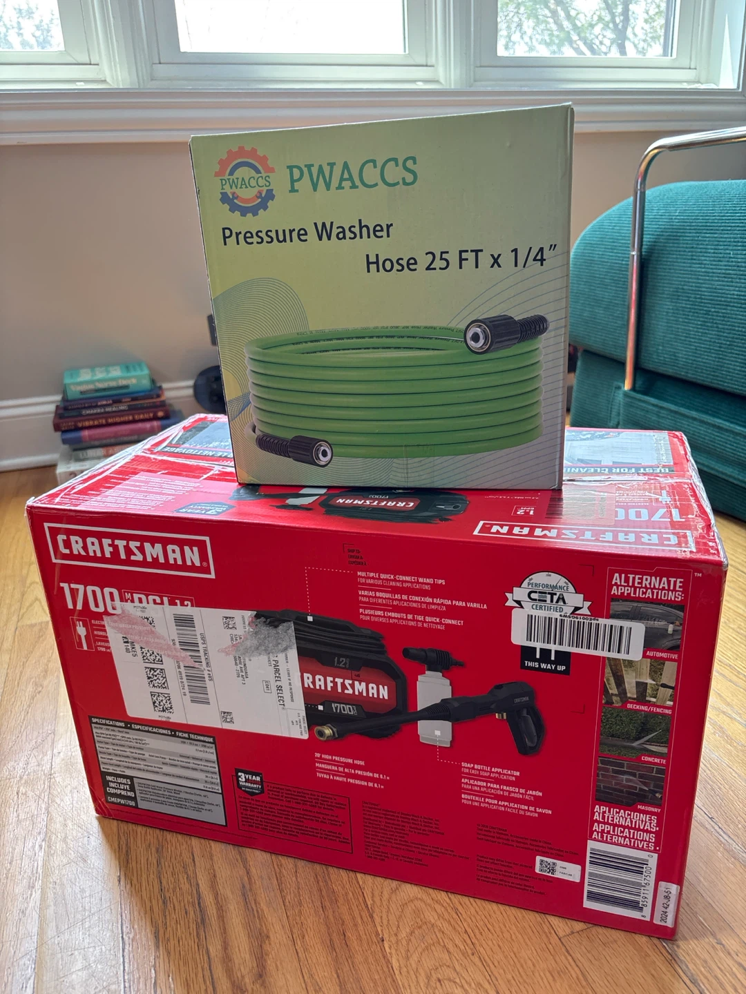 Craftsman 1700 PSI Electric Cold Water Pressure Washer - photo 3