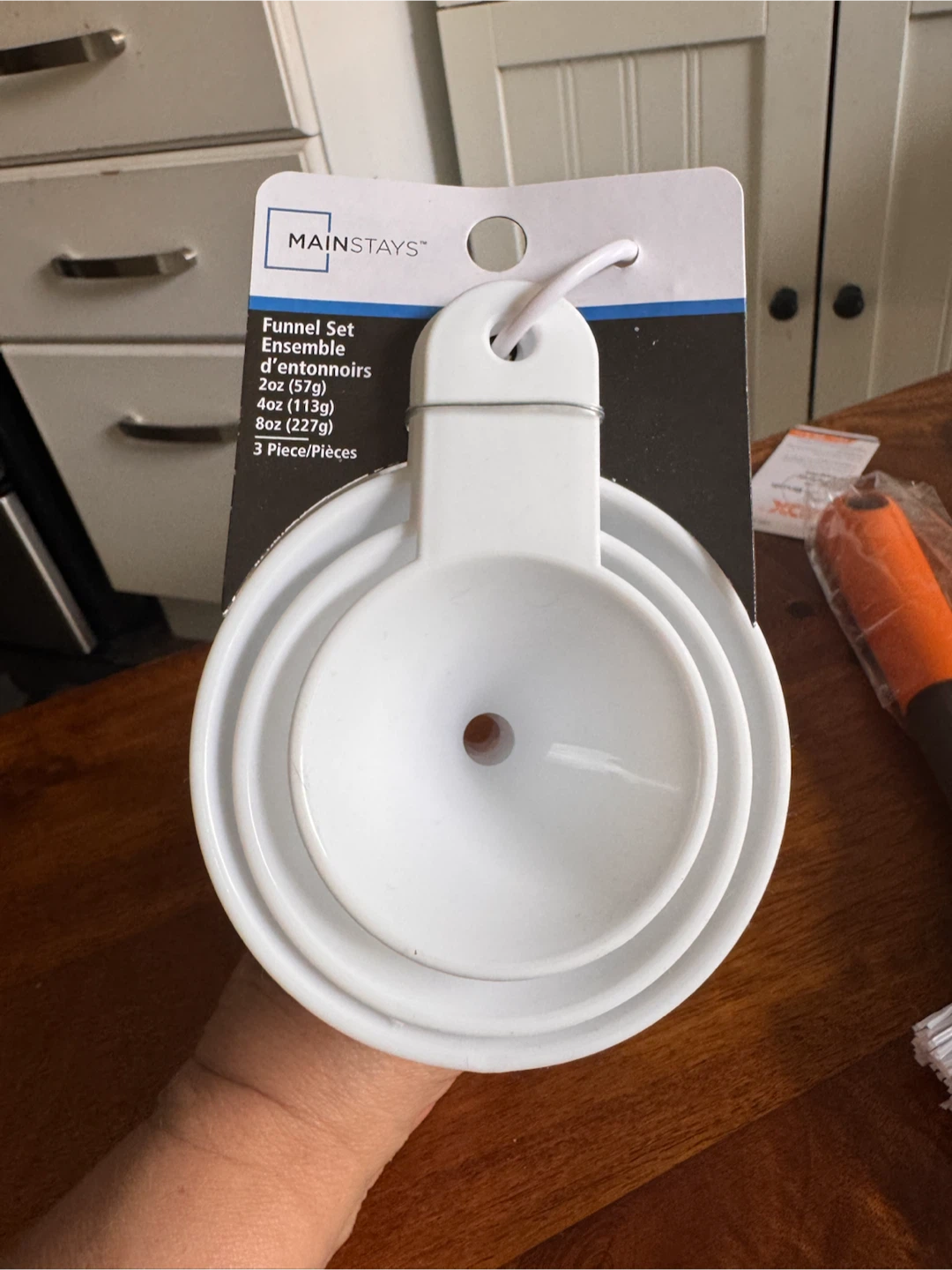 Mainstays Funnel Set, HDX Grout Scrub Brush & Dish Mop - photo 2