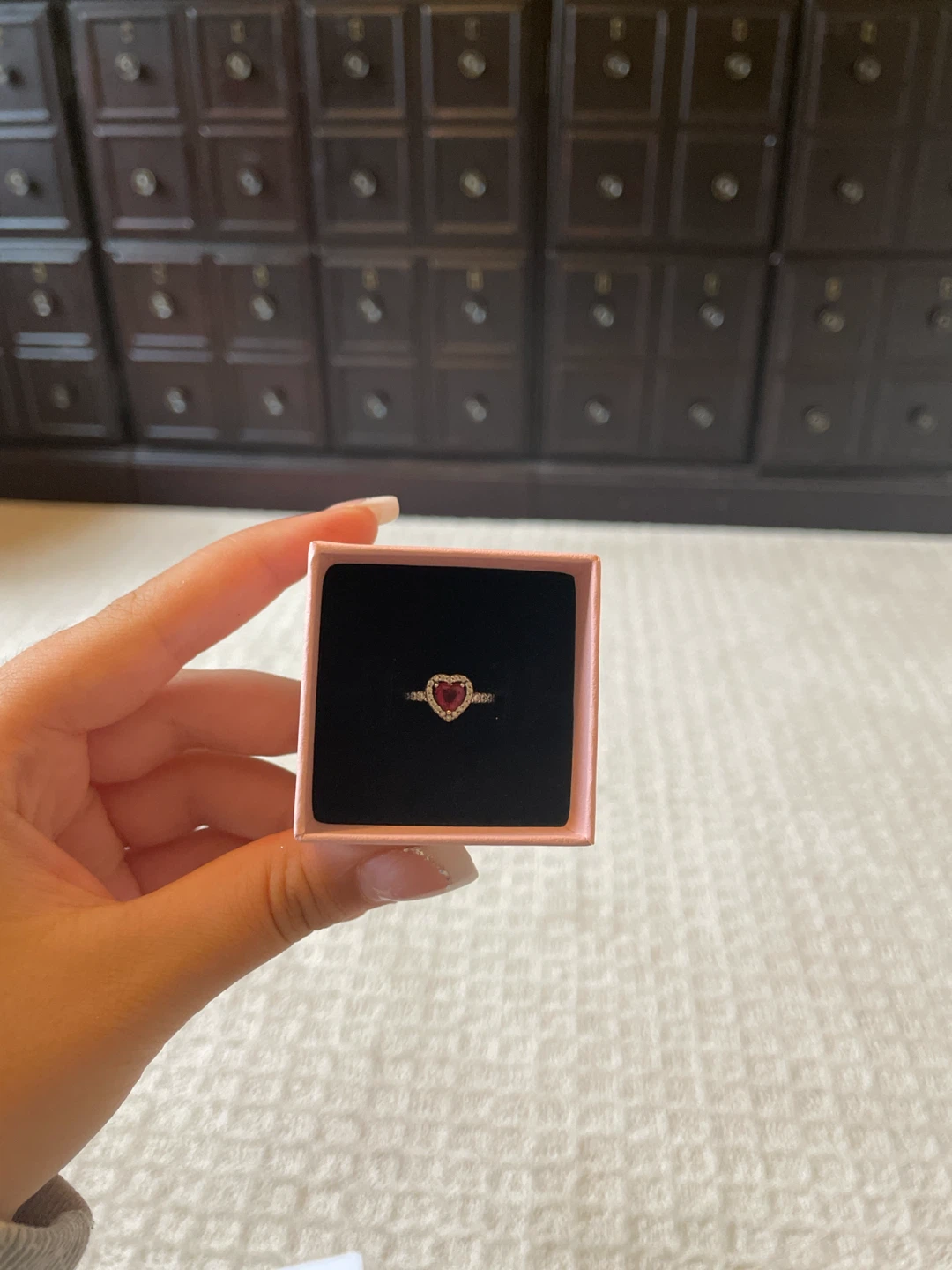 Pandora promise ring