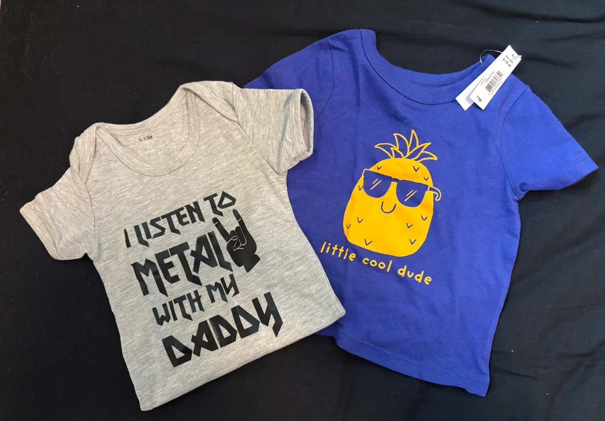 Baby Onesie & T-Shirt Set