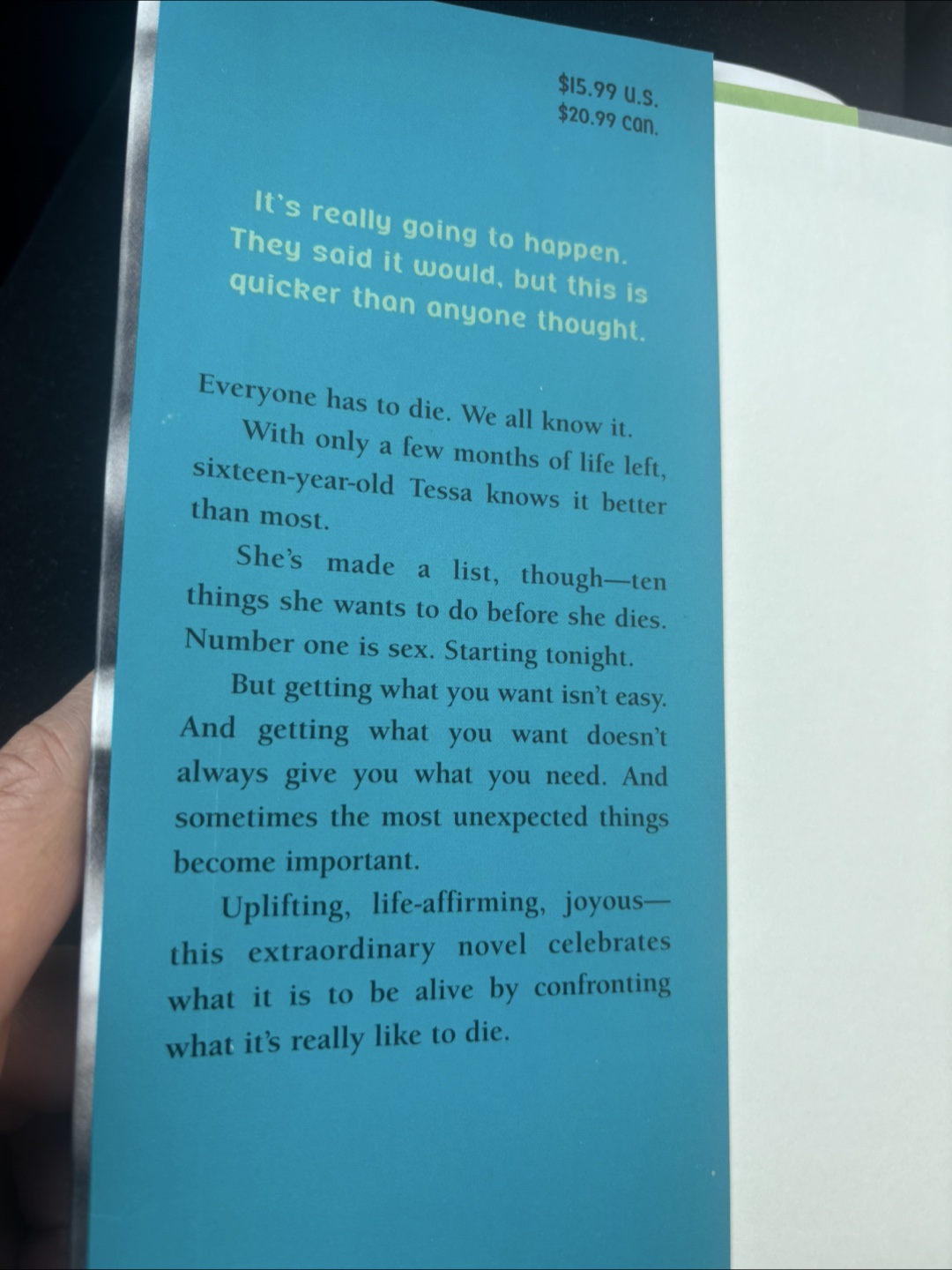 Before I Die A Novel by Jenny Downham Paperback - photo 2