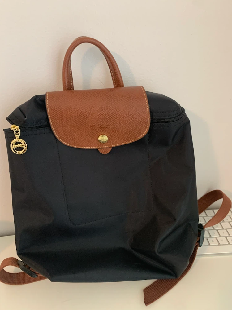 Longchamp Le Pliage Backpack Black