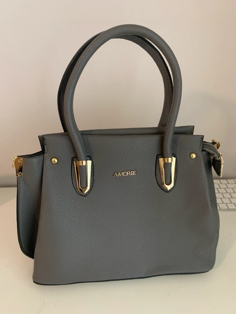 Amorie Grey Handbag
