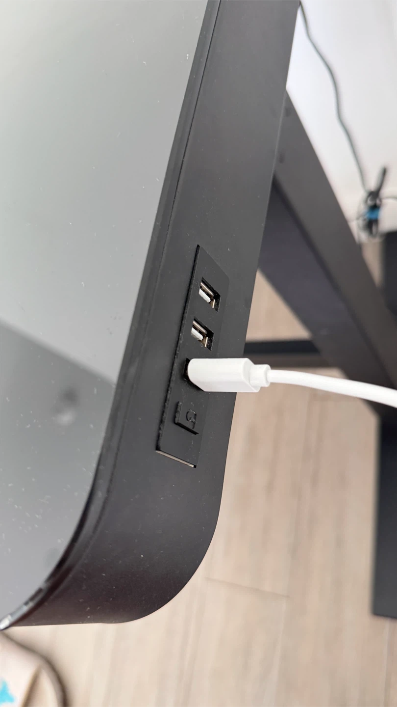Black Standing Desk with USB Ports - photo 2