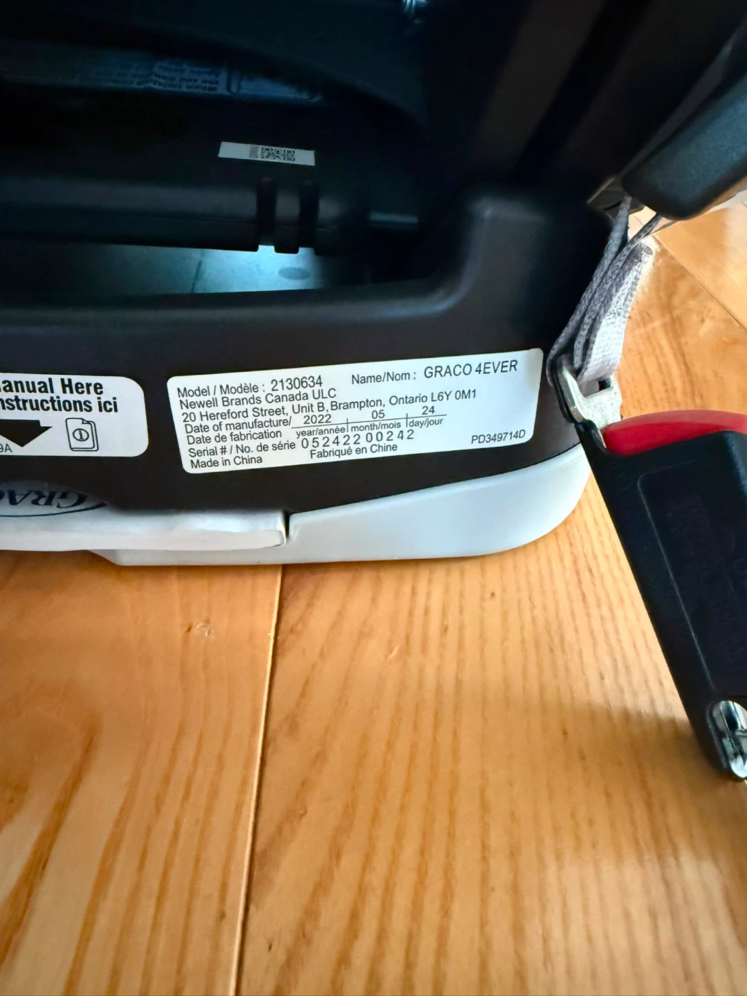 Graco 4Ever All-in-One Convertible Car Seat - photo 4