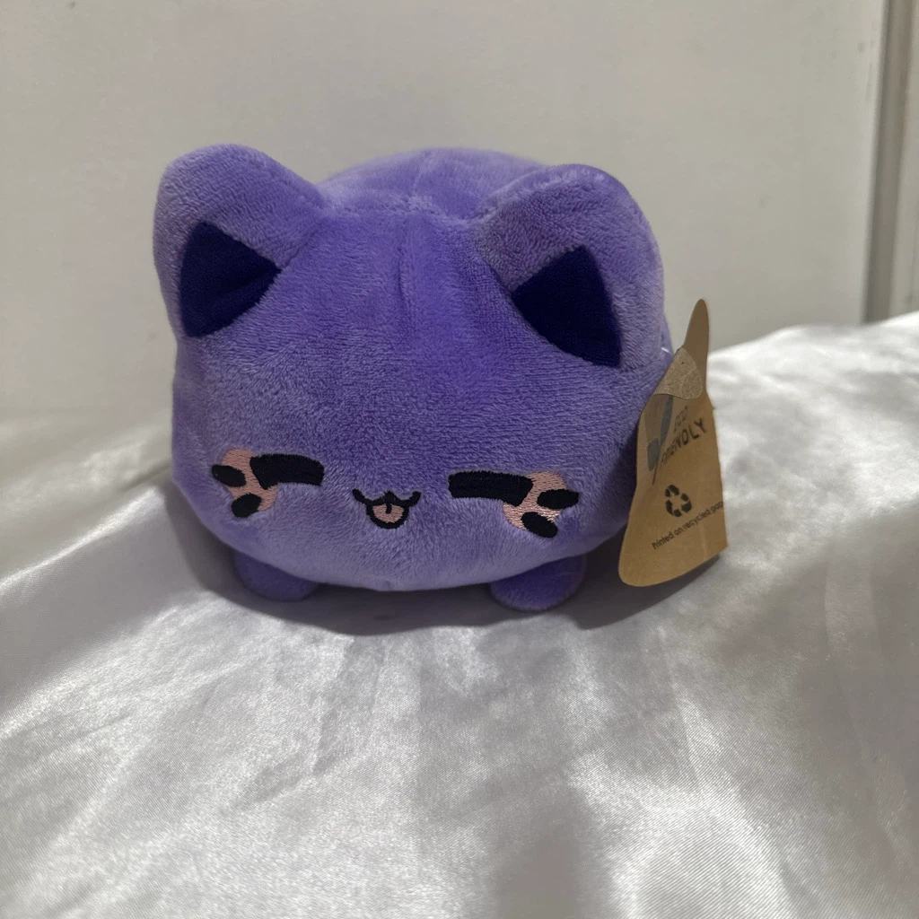 Purple Plush Cat Toy