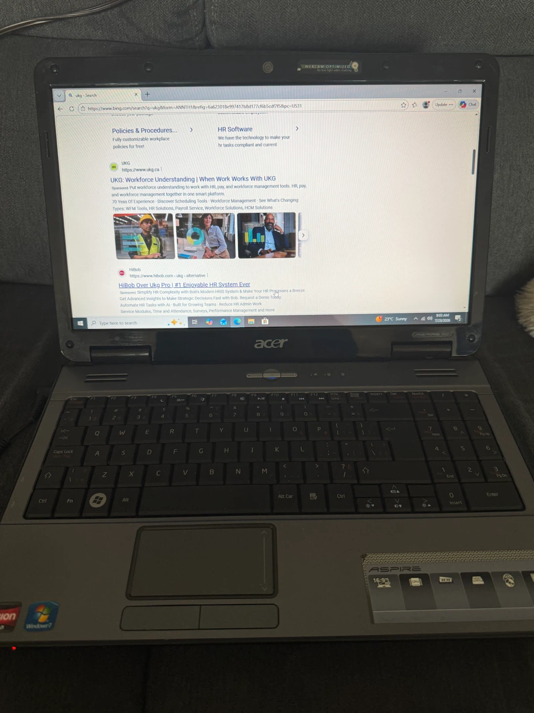 Acer Aspire Laptop - photo 2