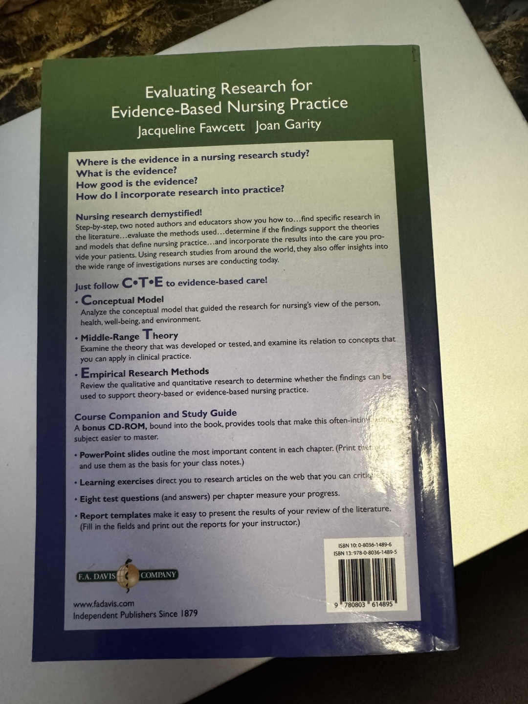 Evaluating Research for Evidence-Based Nursing Practice Book - photo 2