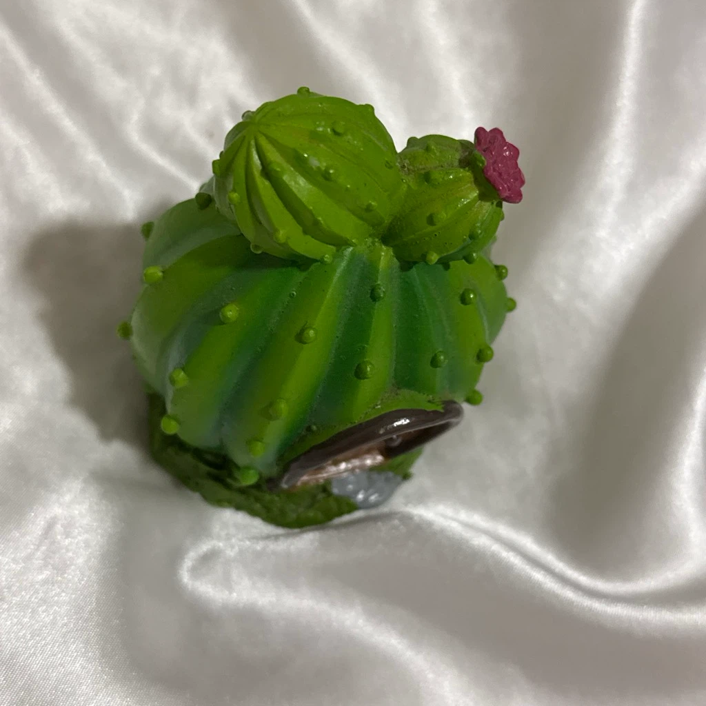 Cute Cactus Fairy House Figurine - photo 2