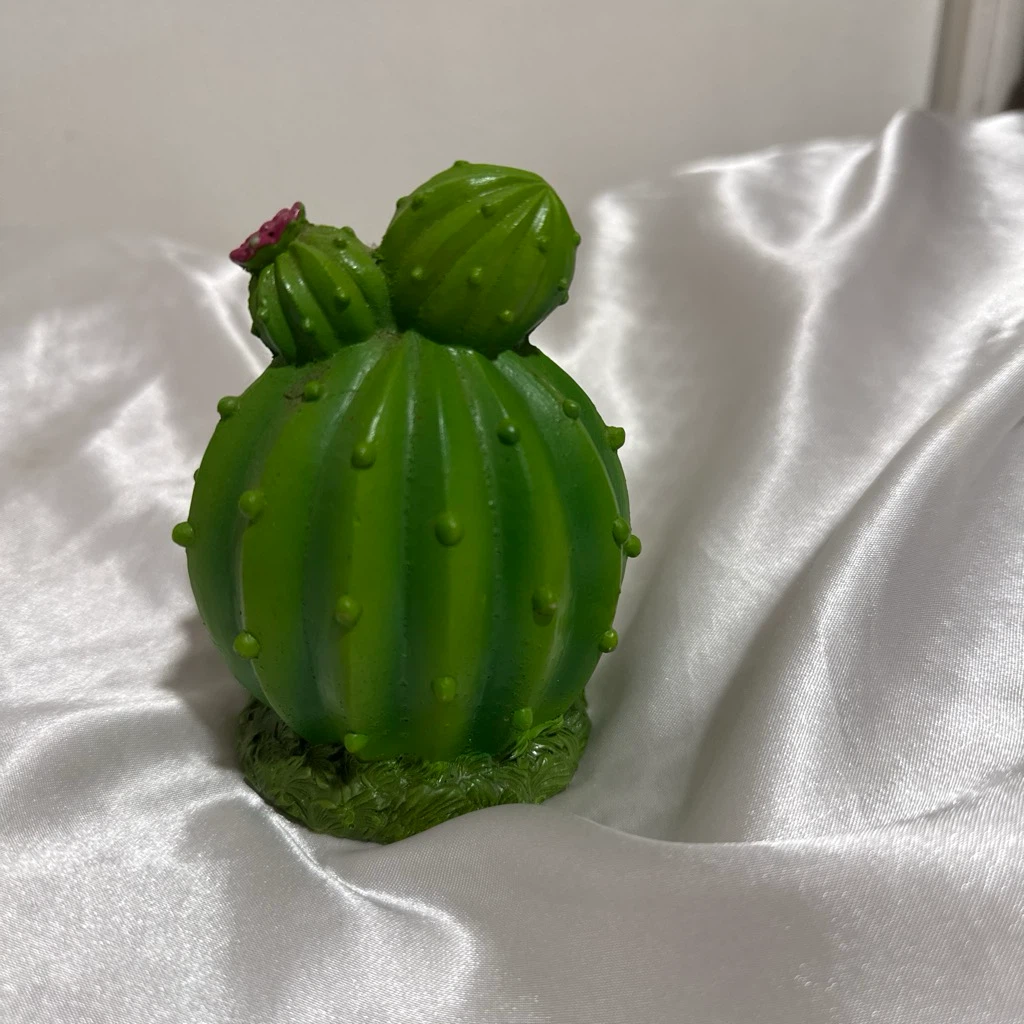 Cute Cactus Fairy House Figurine - photo 3
