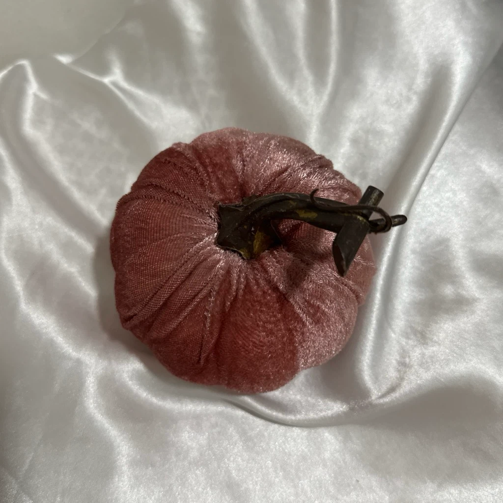 Pink Velvet Pumpkin Decor - photo 2