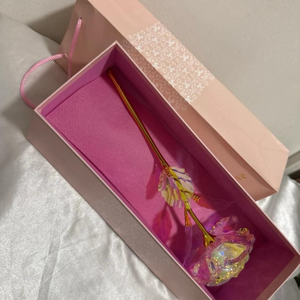 Galaxy Rose with Gift Box