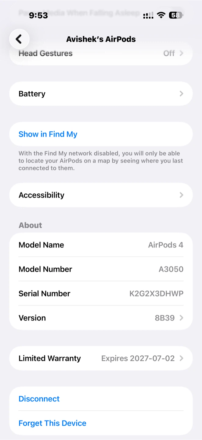 Apple AirPods 4 with warranty - photo 3