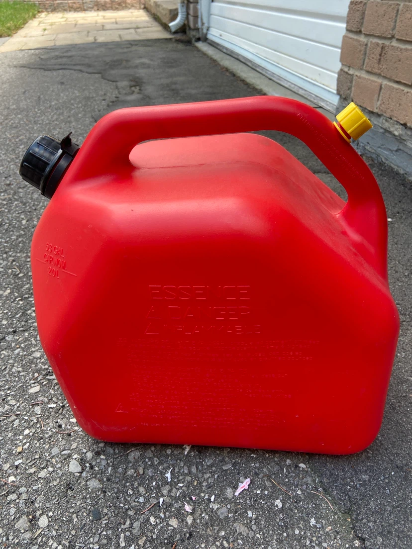 Red Gasoline Canister 20L