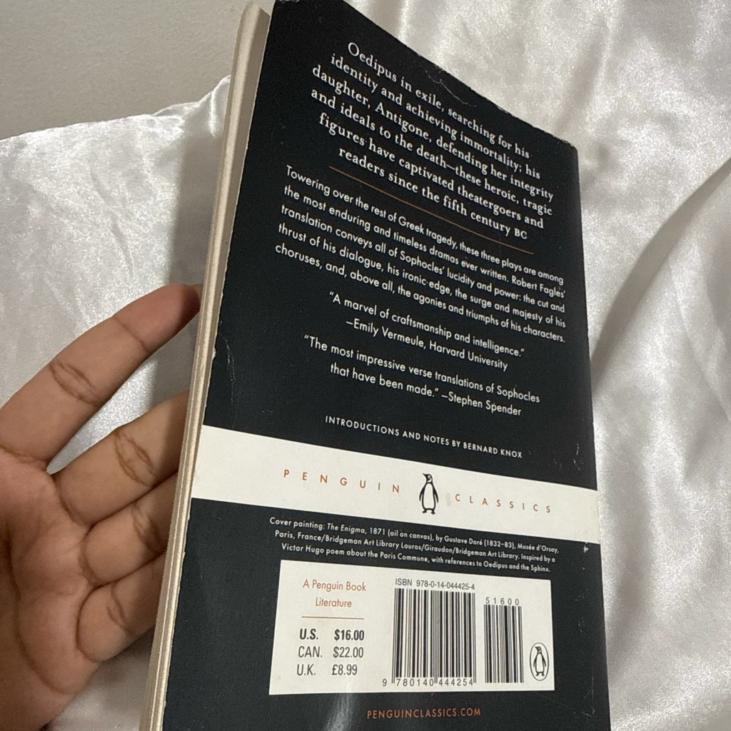 Penguin Classics Sophocles The Three Theban Plays Book - photo 2