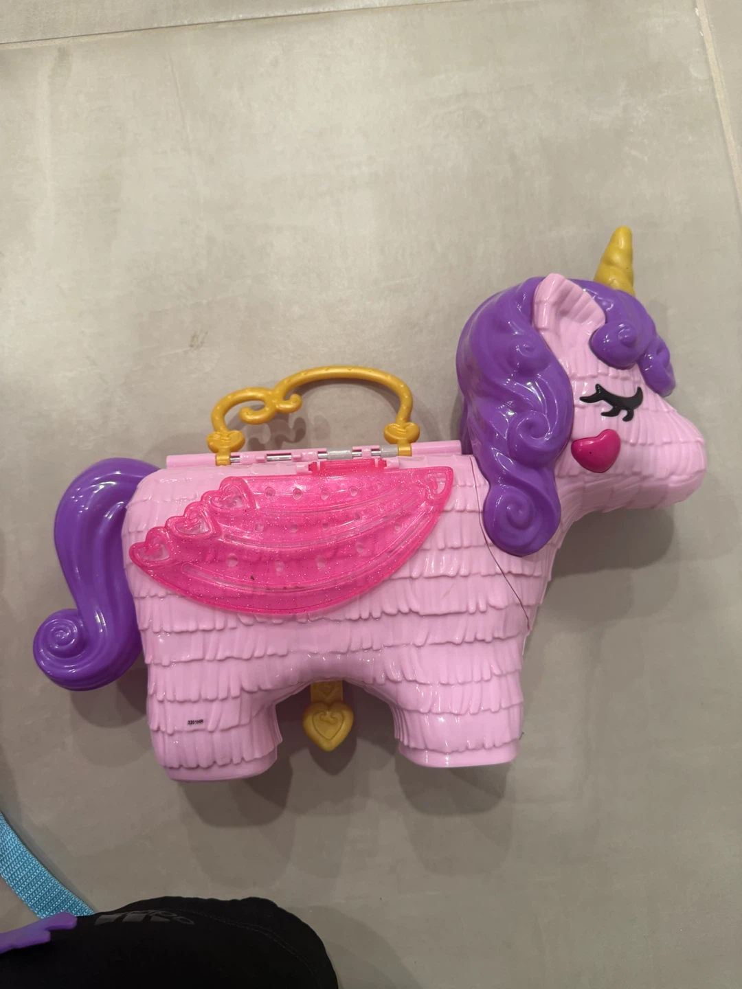 Kids Pink Unicorn Play Set Case
