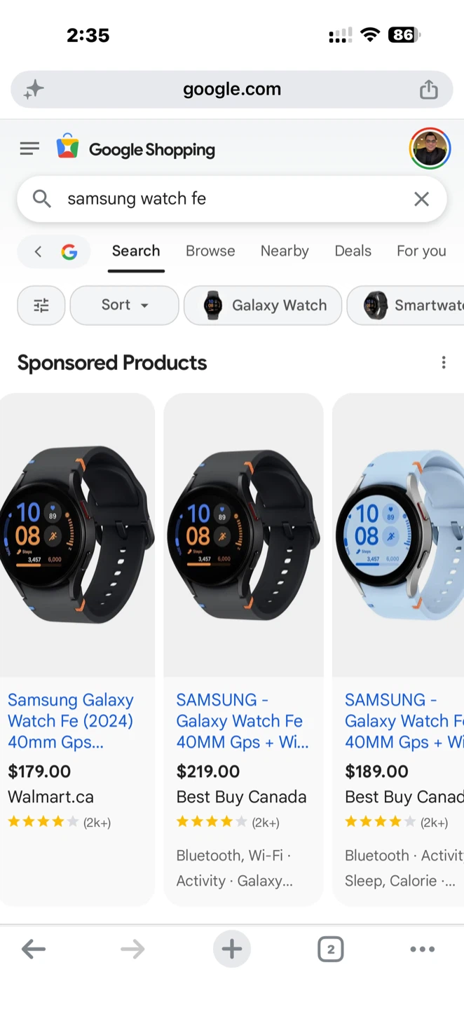 Samsung Galaxy Watch FE 40mm GPS Sapphire Crystal - photo 4