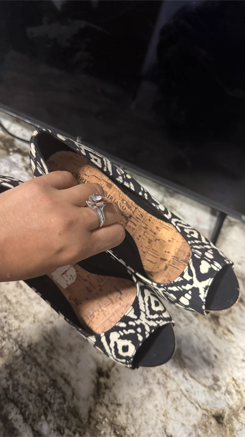 Christian Siriano Peep-Toe Heels - photo 4