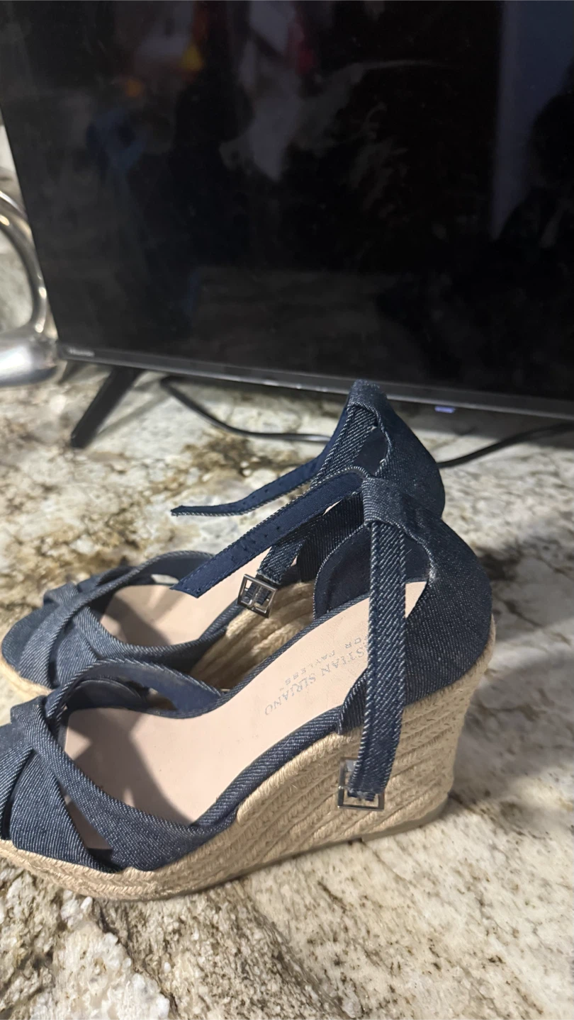 Christian Siriano Wedge Sandals size 7 - photo 5