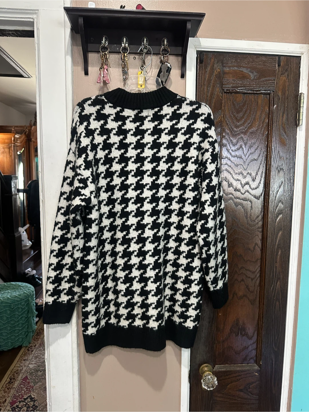 H&M Houndstooth Knit Sweater - photo 4