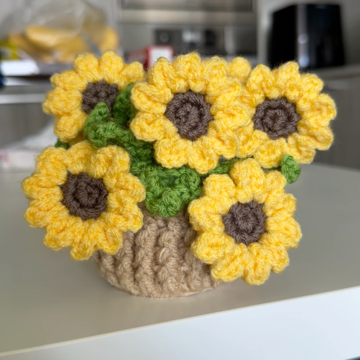 LAST ONE! 100% handmade cup coaster set