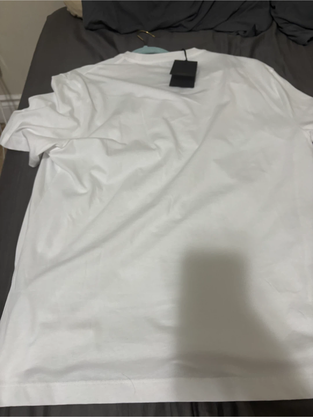 Versace White Logo Graphic T-Shirt – Size Large - photo 3