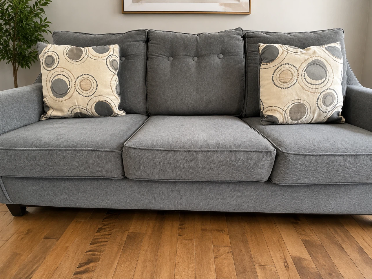 Grey Fabric Sofa