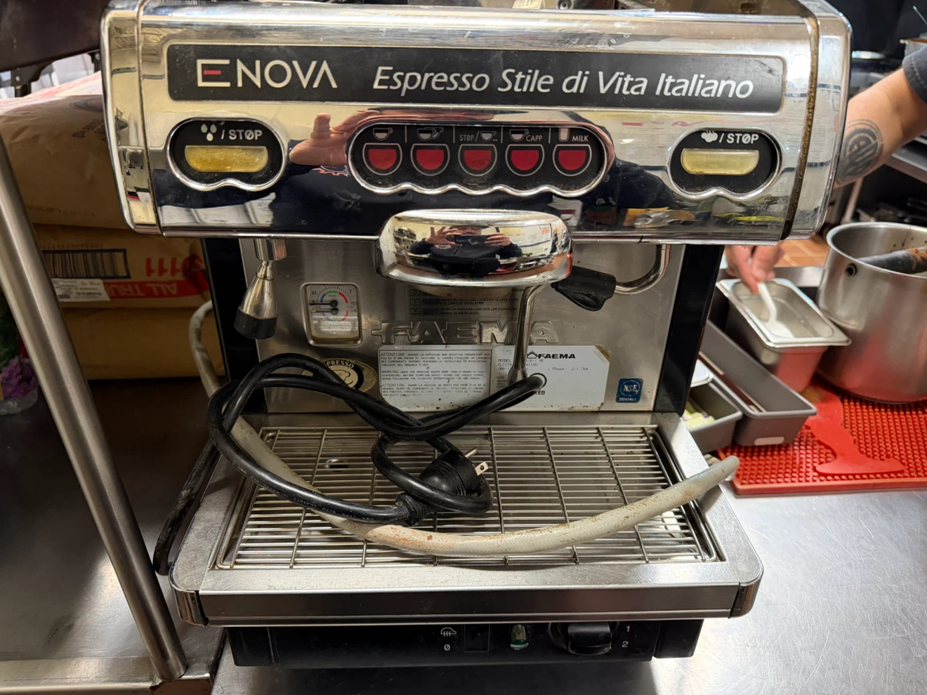 Faema Enova Espresso Machine