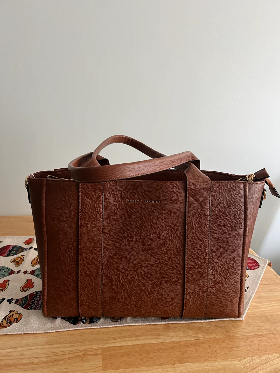 Poppy & Peonies Multitasker Tote Bag