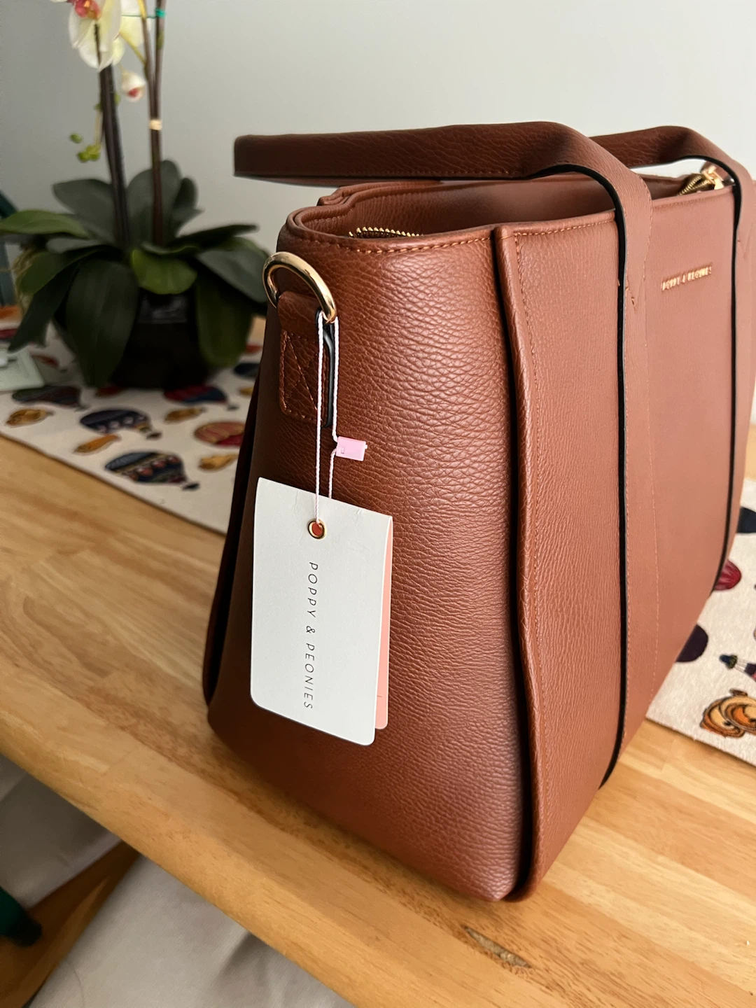 Poppy & Peonies Multitasker Tote Bag - photo 3