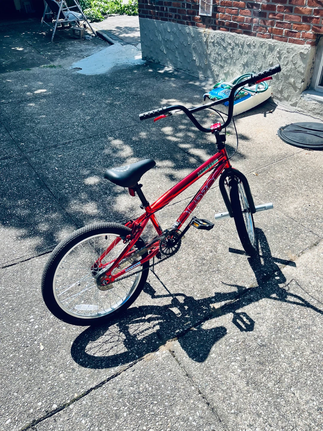 Red BMX kid  Bike