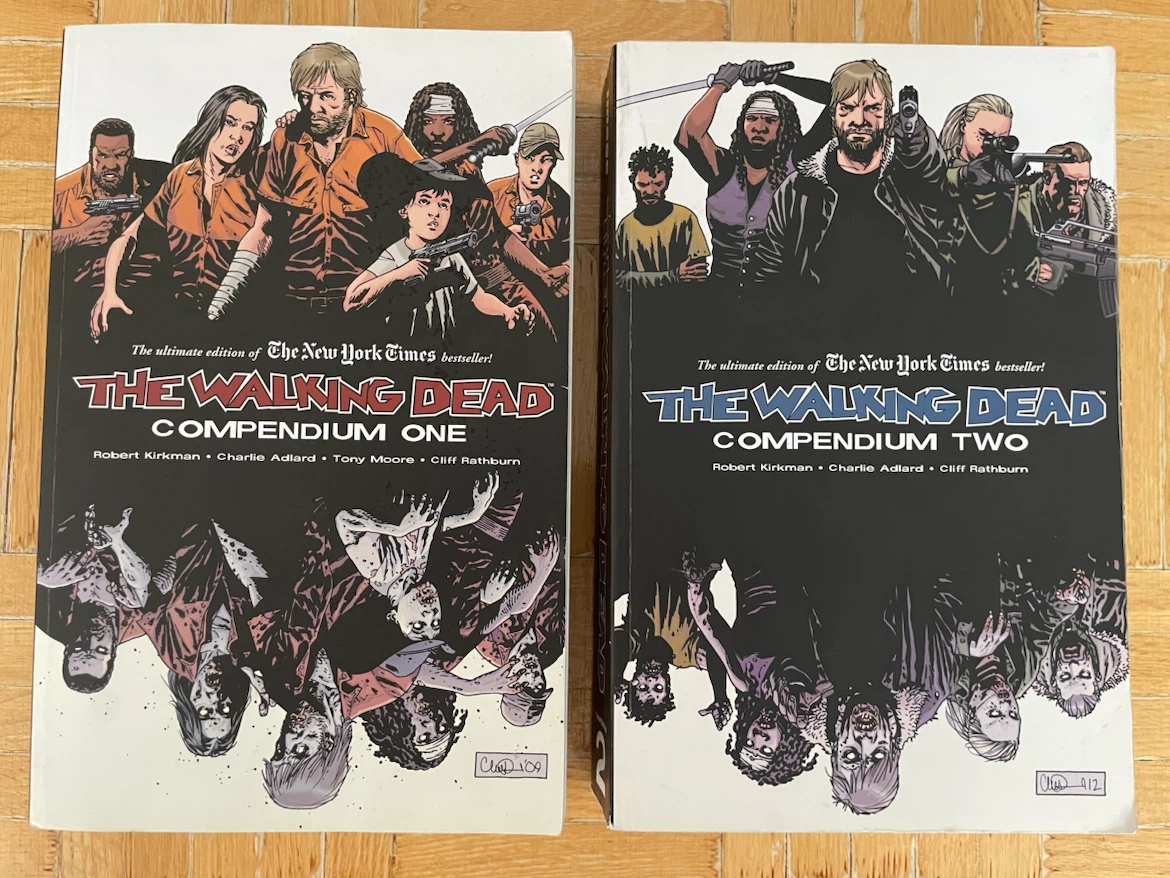 The Walking Dead Compendium Volumes 1 & 2 Books - photo 3