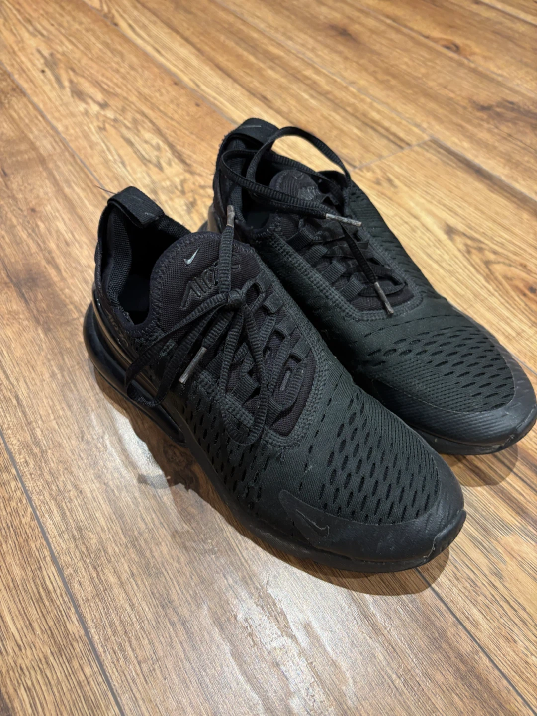 Nike Air Max 270 All Black Sneakers - photo 2