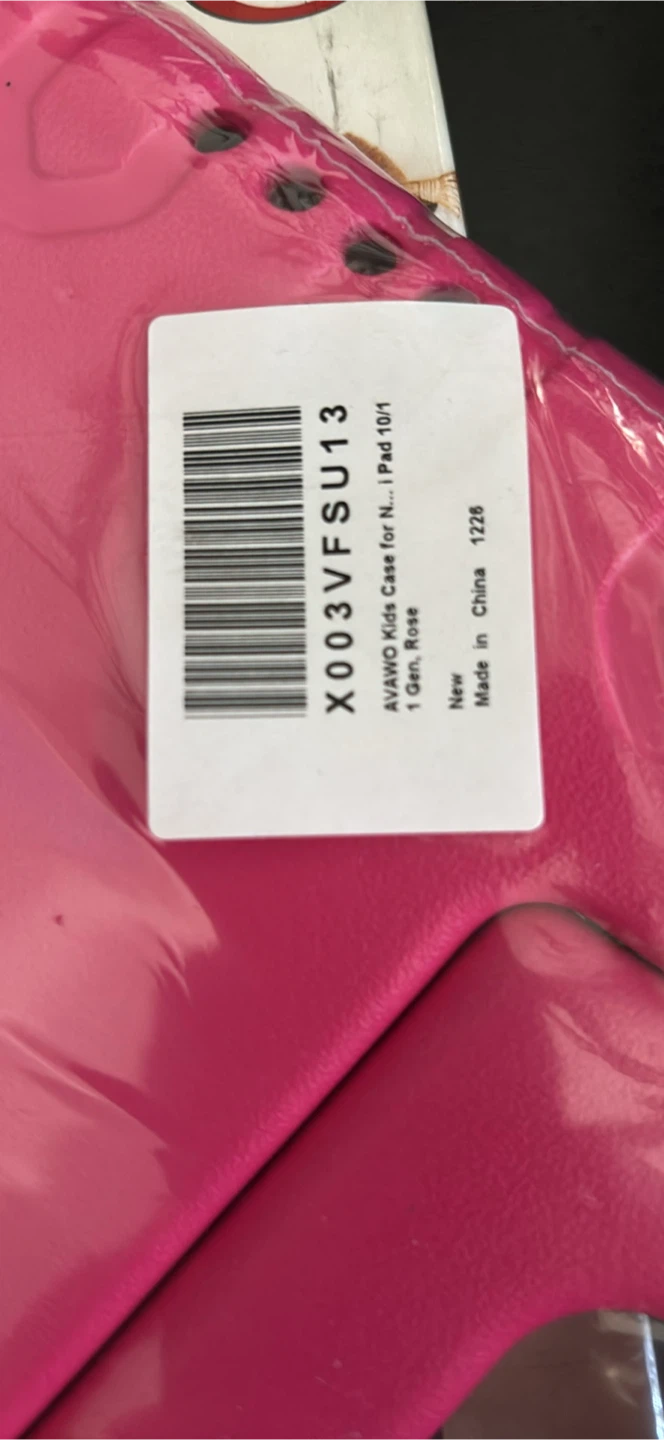 Kids Shockproof Case for iPad 10/1 1st Gen - Rose - photo 3